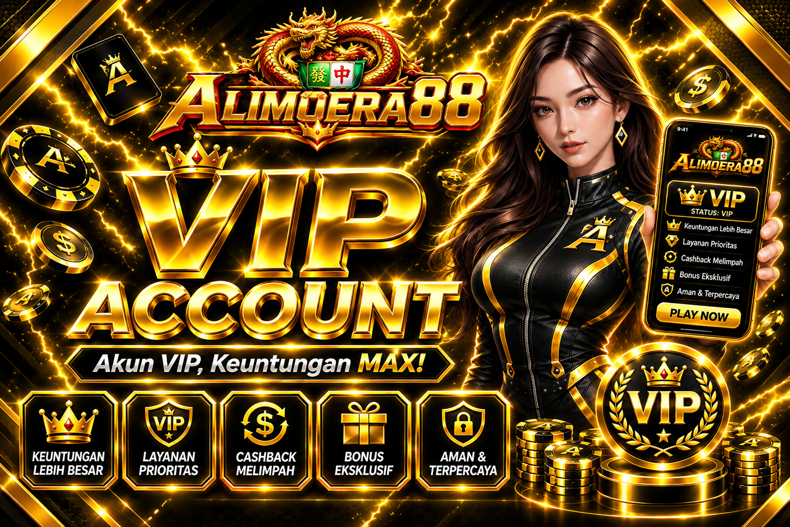 ACCOUNT VIP