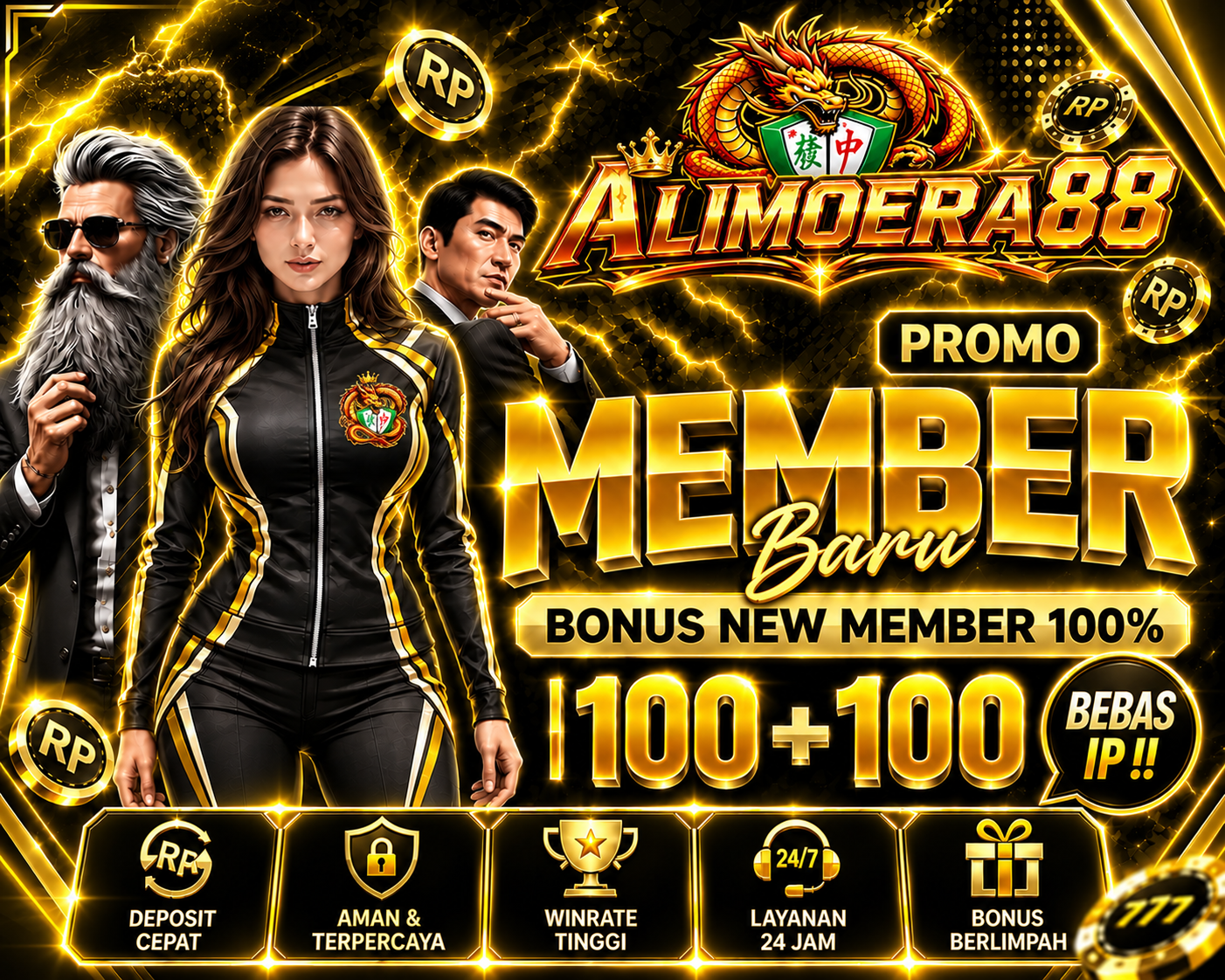 BONUS NEW MEMBER 100%